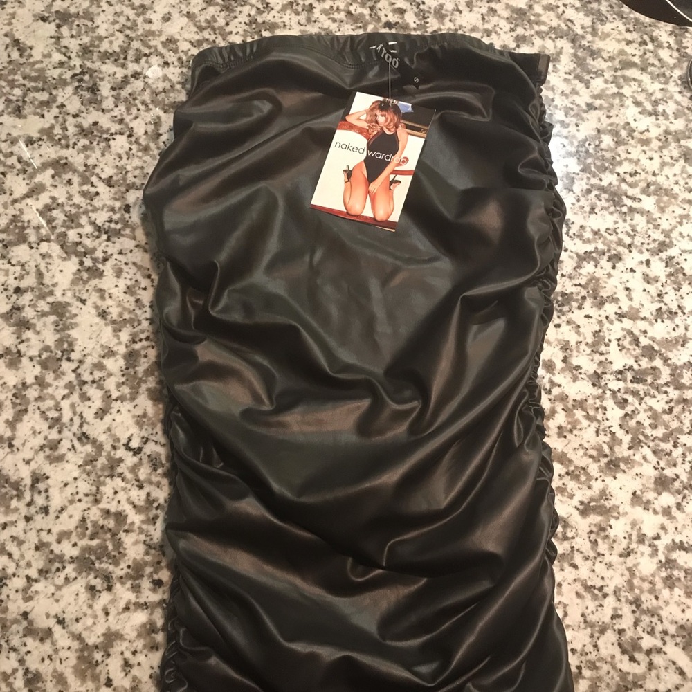 Naked Wardrobe Midi skirt